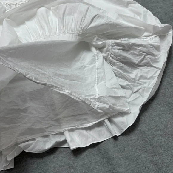 Aje Dahlia Flounce Twist Belted Mini Dress Cotton size US 8 - Picture 13 of 15